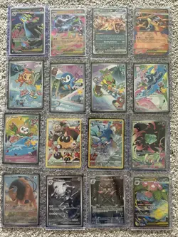 Pokemon TCG Illustration Rare, Trainer Gallery, Ex, First Partner Lot Of 16 - Image 1