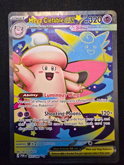 Pokemon TCG Mega Clefable EX 103/088 Perfect Order Ultra Rare Full Art Holo - Image 1