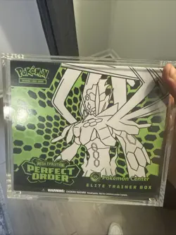 Perfect Order Pokemon Center Exclusive Elite Trainer Box ETB TCG w/ Case - Image 1
