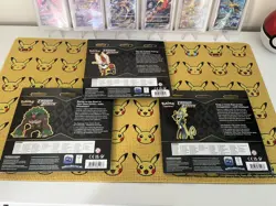 Pokemon TCG Crown Zenith 3x 3 Pack Blister Cinderace Rillaboom Inteleon - Sealed - Image 2