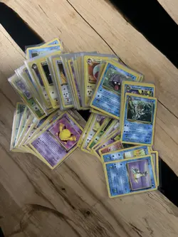 Vintage Pokemon Card Lot, 1st edition, WOTC. - Image 1
