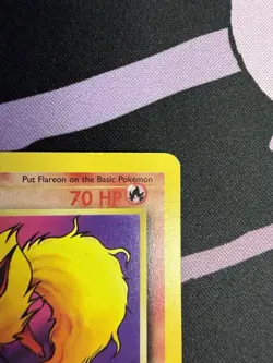 Pokemon TCG 1999 Flareon 19/64 Jungle Unlimited Non-Holo Rare Vintage LP - Image 5