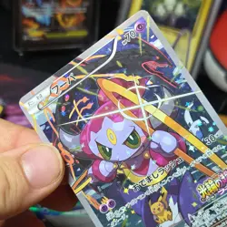 Hoopa 155/XY-P with Pikachu Movie Promo Holo Rare TCG 2015 Pokemon Card Japanese - Image 2