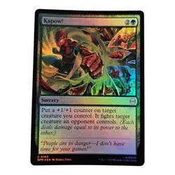Kapow! #103 Regular Foil Sorcery MTG 2025 Marvel's Spider-Man (SPM) - Image 1
