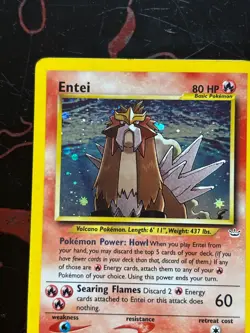 Pokemon TCG - Entei #6/64 Neo Revelation Holo Rare - LP+ Condition - Image 2