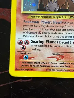 Pokemon TCG - Entei #6/64 Neo Revelation Holo Rare - LP+ Condition - Image 3