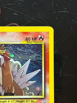 Pokemon TCG - Entei #6/64 Neo Revelation Holo Rare - LP+ Condition - Image 5