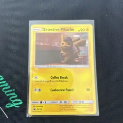 Pokemon TCG Detective Pikachu Detective Pikachu Sm190 Promo - Image 1
