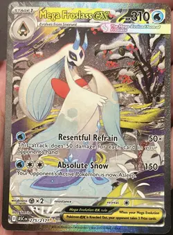 Pokemon TCG Mega Froslass EX SIR 275/217 Ascended Heroes NM - Image 1