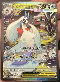 Pokemon TCG Mega Froslass EX SIR 275/217 Ascended Heroes NM - Image 2
