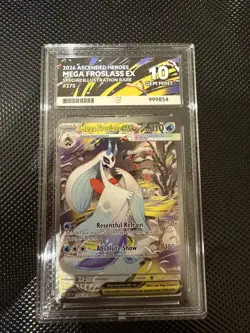 Mega Froslass EX 275/217 Ascended Heroes ACE 10 GEM MINT SIR Pokemon TCG - Image 1