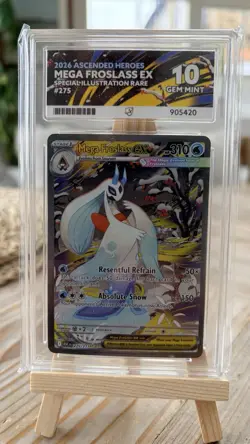 Mega Froslass EX 275/217 Ascended Heroes ACE 10 GEM MINT SIR Pokemon TCG - Image 1