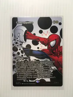 MTG Comeuppance - Borderless Spider-Man M/NM, English - Image 1