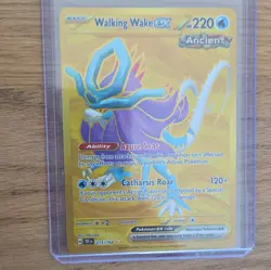 Walking Wake ex 215/162 Gold Hyper Rare Pokemon Temporal Forces TCG NM English - Image 3