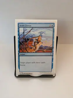 MTG - Brain Freeze (White Border) - Uncommon #24 - Mystery Booster 2 NM - Image 1