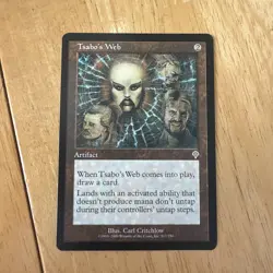 MTG Tsabo's Web Invasion Magic the Gathering NM - Image 1