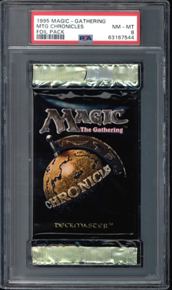 Chronicles Booster Pack English Graded PSA 8 MTG Magic #63167544 - Image 1