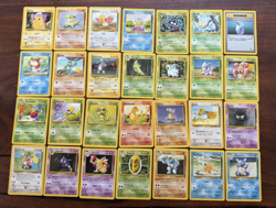 Lot of (28) Pokemon Base Set 2 Card Lot Unlimited Uncommon Common MP-NM - Image 1