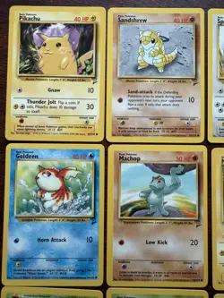 Lot of (28) Pokemon Base Set 2 Card Lot Unlimited Uncommon Common MP-NM - Image 3