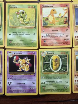 Lot of (28) Pokemon Base Set 2 Card Lot Unlimited Uncommon Common MP-NM - Image 5