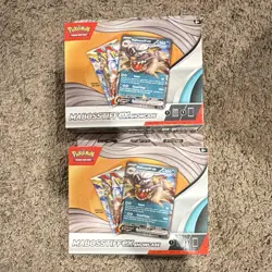 lot of 2 - Pokemon Pokemon TCG Mabosstiff ex Showcase Kit - Promo Card + Booster - Image 1