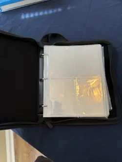 Lot of 3: 1 Pokemon Zipper Faux Leather 3-Ring Card Binder/2 mini binder incl. - Image 2