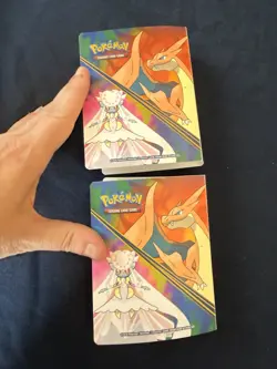 Lot of 3: 1 Pokemon Zipper Faux Leather 3-Ring Card Binder/2 mini binder incl. - Image 5
