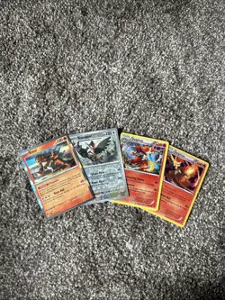 Pokemon Card Bundle Lot of 4 Collectible Cards - Image 1