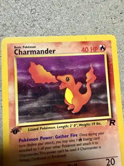 Pokemon Team Rocket Charmander 50/82 1st Edition Common Card Lot of 3 WOTC 2000 - Image 5