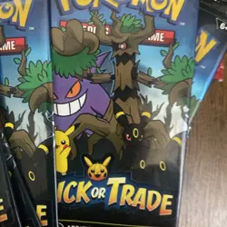 Lot of 25 Trick or Trade Halloween Pokemon 3 Card Booster Packs Pokemon Sealed - Image 3