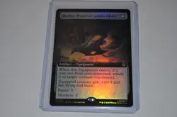 MTG magic SPIDERMAN spm EXTENDED ART FOIL ROCKET POWERED GOBLIN GLIDER #287 RARE - Image 1