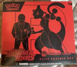 Destined Rivals Pokemon Center Elite Trainer Box ETB Sealed - Image 1