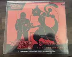 Pokemon Center Destined Rivals Elite Trainer Box SEALED PC ETB - Image 1