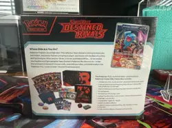 Destined Rivals Pokemon Center Elite Trainer Box ETB Sealed WITH ACRYLIC CASE - Image 3