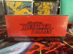 Destined Rivals Pokemon Center Elite Trainer Box ETB Sealed WITH ACRYLIC CASE - Image 5