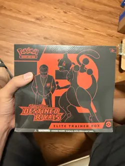 Pokemon TCG Destined Rivals ETB Elite Trainer Box - Factory Sealed - Image 1
