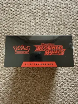 Pokemon TCG Destined Rivals Elite Trainer Box ETB Sealed - Image 2