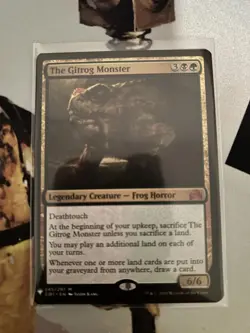 1x The Gitrog Monster MTG The List Mythic Rare Nonfoil NM - Image 1