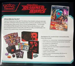 Pokemon Scarlet and Violet: Destined Rivals Elite Trainer Box ETB Sealed - Image 2