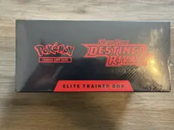 Pokemon Destined Rivals ETB Elite Trainer Box NEW FACTORY SEALED - Image 2