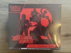 Pokemon Destined Rivals ETB Elite Trainer Box NEW FACTORY SEALED - Image 1