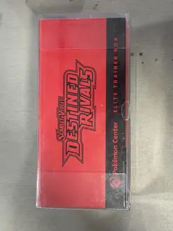 Pokemon TCG Destined Rivals Pokemon Center Elite Trainer Box ETB - Sealed - Image 2