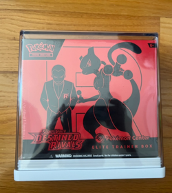 Destined Rivals POKEMON CENTER EXCLUSIVE ELITE TRAINER BOX SEALED ETB w/ Case - Image 1