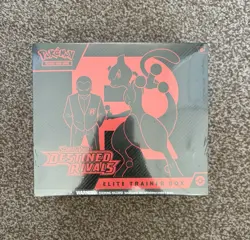 Pokemon TCG Destined Rivals Elite Trainer Box ETB Sealed With Acrylic Case - Image 2