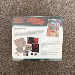 Pokemon TCG Destined Rivals Elite Trainer Box ETB Sealed With Acrylic Case - Image 3