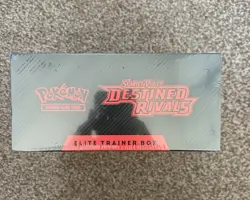 Pokemon TCG Destined Rivals Elite Trainer Box ETB Sealed With Acrylic Case - Image 4