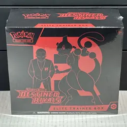 Pokemon TCG Scarlet Violet Destined Rivals Elite Trainer Box ETB Factory Sealed - Image 1