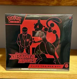 Pokemon TCG Scarlet & Violet Destined Rivals Elite Trainer Box ETB Factry Sealed - Image 1