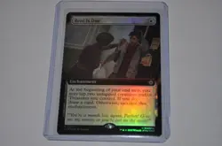 MTG magic SPIDERMAN spm EXTENDED ART FOIL RENT IS DUE #247 RARE - Image 1