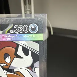 Pokemon TCG Mega Scrafty EX 270/217 Ascended Heros MAR NM/Mint Condition ENGLISH - Image 3